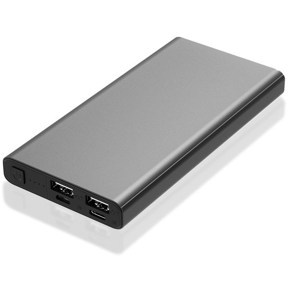 Mobilespec 10000 mAh Power Bank GRY MBSPD10KGRY